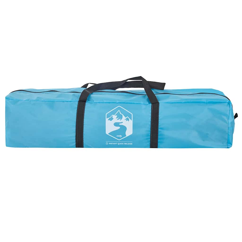 Σκηνή Κάμπινγκ 4 Ατόμων Ταχείας Απελευθέρωσης Μπλε