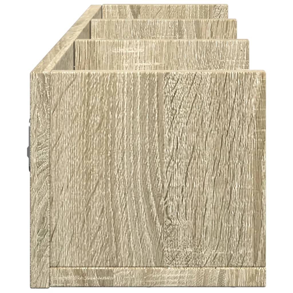 Ντουλάπι Τοίχου Sonoma Δρυς 75x18x16,5 εκ. Επεξεργασμένο Ξύλο - Pakobazaar