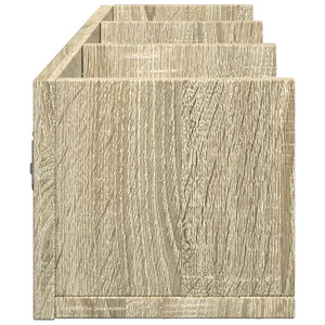 Ντουλάπι Τοίχου Sonoma Δρυς 75x18x16,5 εκ. Επεξεργασμένο Ξύλο - Pakobazaar