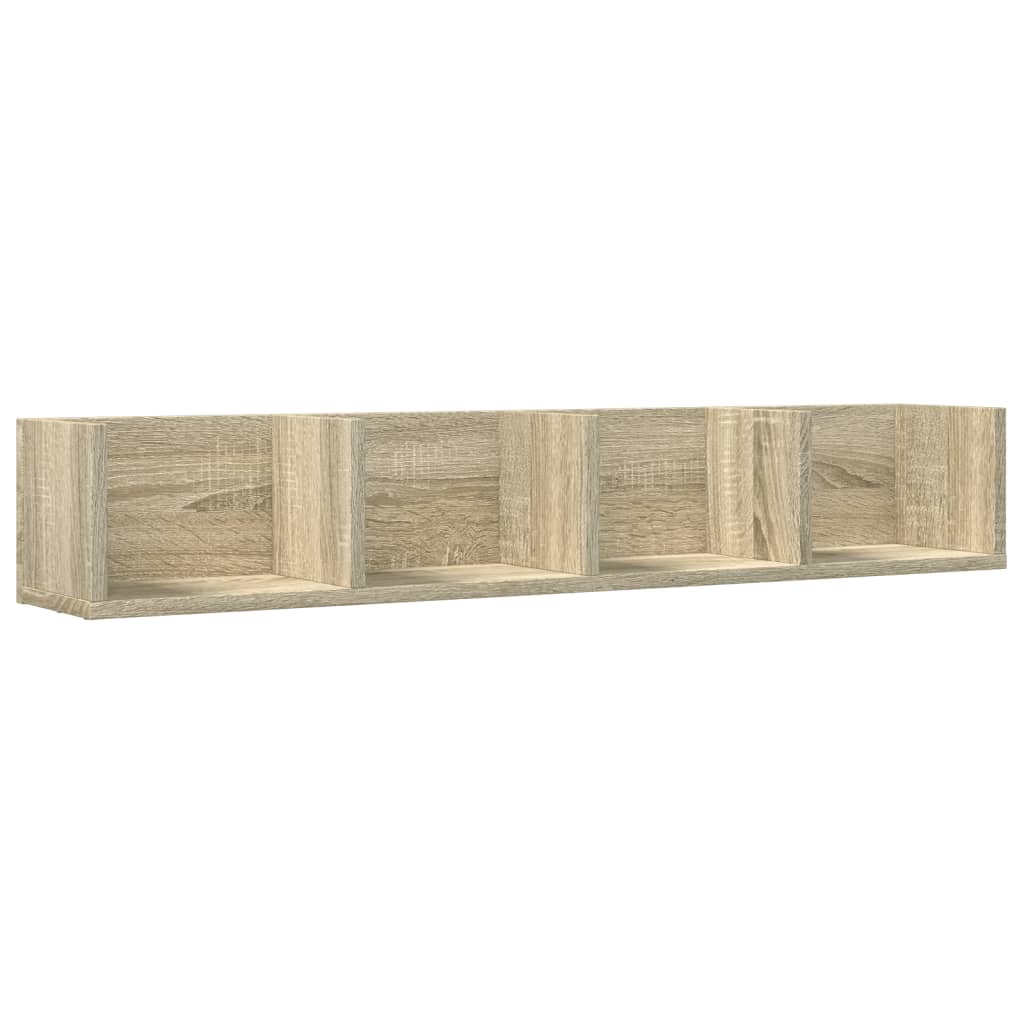 Ντουλάπι Τοίχου Sonoma Δρυς 99x18x16,5 εκ. Επεξεργασμένο Ξύλο
