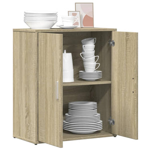 Βοηθητικό Ντουλάπι Sonoma Δρυς 60x31x70 εκ. Επεξεργασμένο Ξύλο