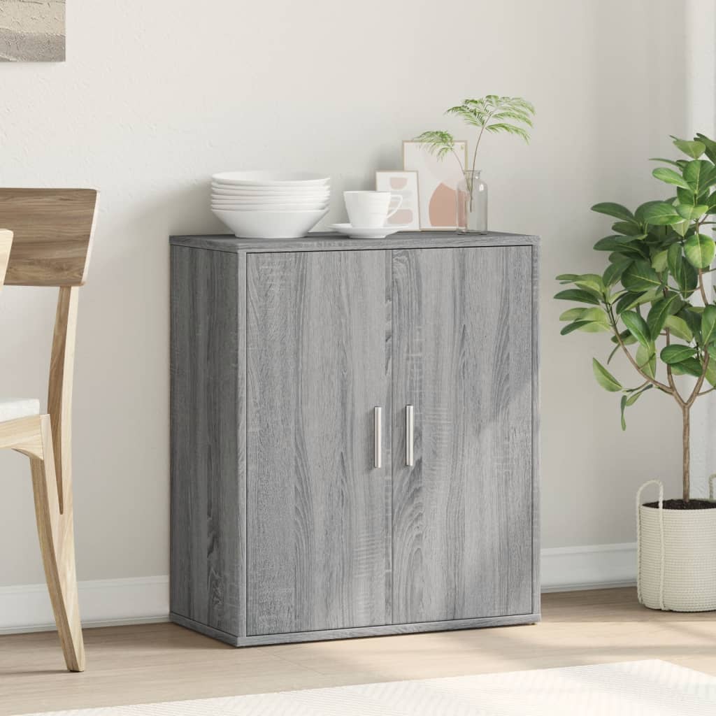 Βοηθητικό Ντουλάπι Γκρι Sonoma 60x31x70 εκ. Επεξεργασμένο Ξύλο - Pakobazaar
