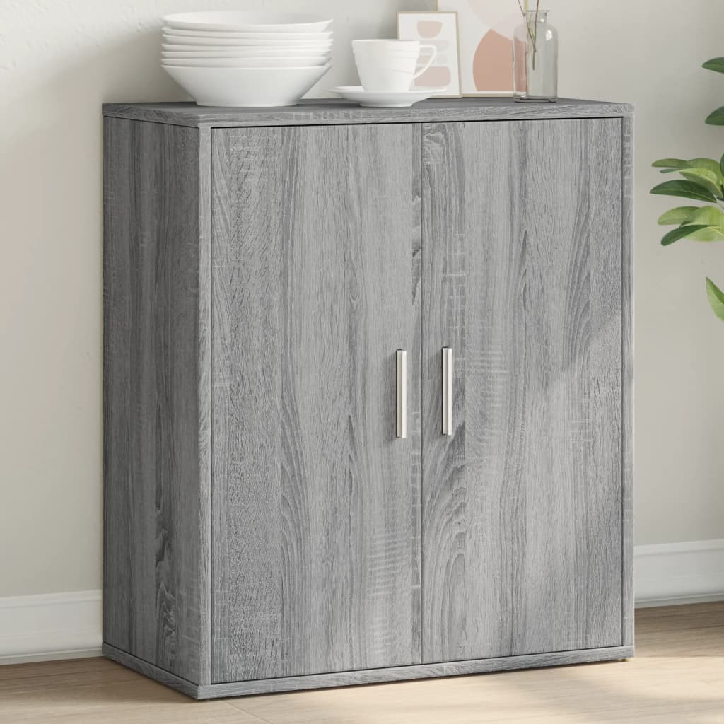 Βοηθητικό Ντουλάπι Γκρι Sonoma 60x31x70 εκ. Επεξεργασμένο Ξύλο - Pakobazaar