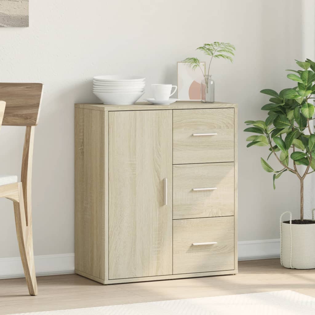 Βοηθητικό Ντουλάπι Sonoma Δρυς 60x31x70 εκ. Επεξεργασμένο Ξύλο