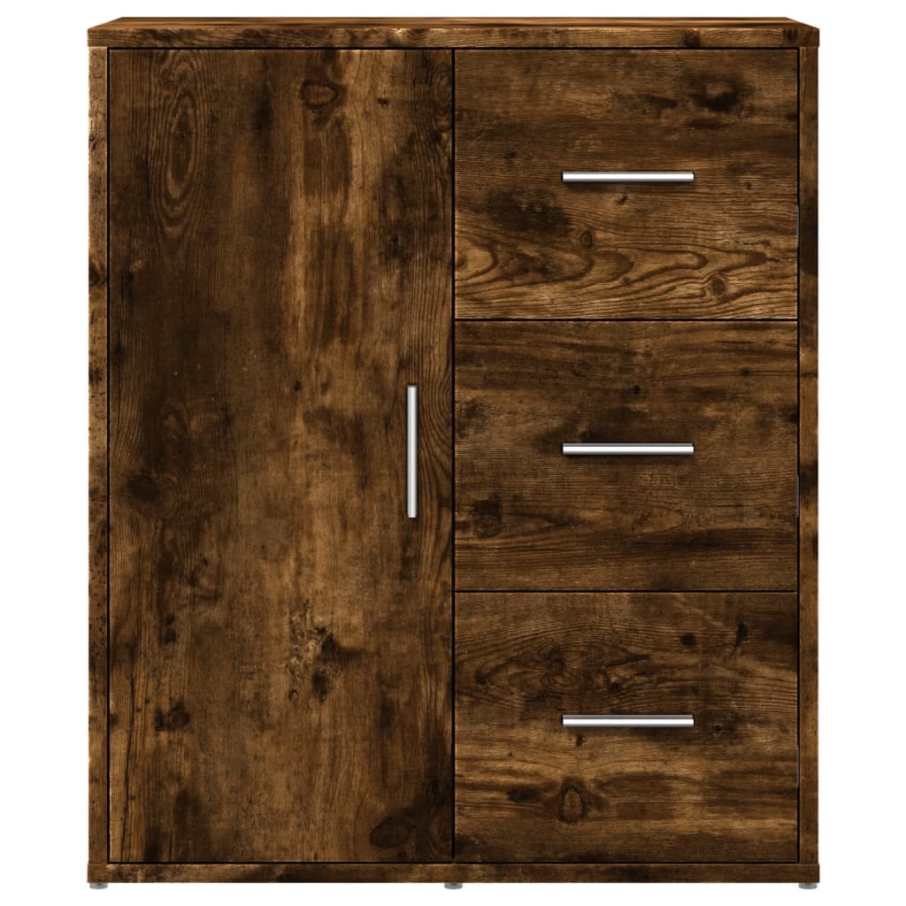 Βοηθητικό Ντουλάπι Καπνιστή Δρυς 60x31x70εκ. Επεξεργασμένο Ξύλο