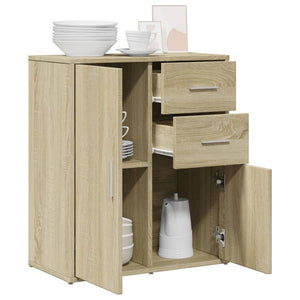 Βοηθητικό Ντουλάπι Sonoma Δρυς 60x31x70 εκ. Επεξεργασμένο Ξύλο - Pakobazaar
