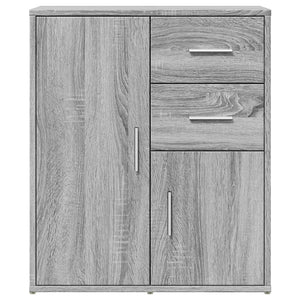 Βοηθητικό Ντουλάπι Γκρι Sonoma 60x31x70 εκ. Επεξεργασμένο Ξύλο - Pakobazaar