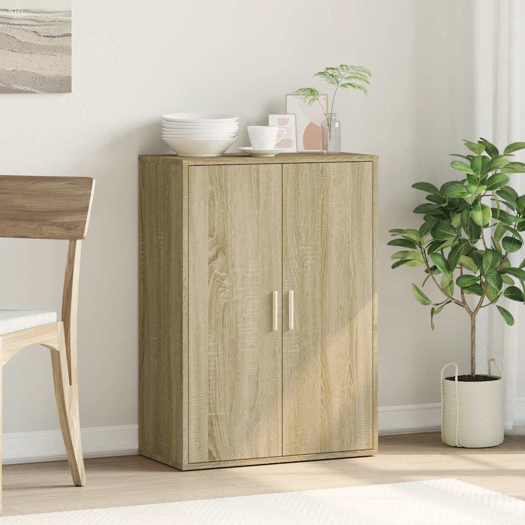 Συρταριέρα Sonoma Δρυς 60x31x84 εκ. Επεξεργασμένο Ξύλο - Pakobazaar