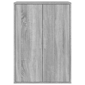 Ντουλάπι Γκρι Sonoma 60x31x84 εκ. από Επεξεργασμένο Ξύλο - Pakobazaar
