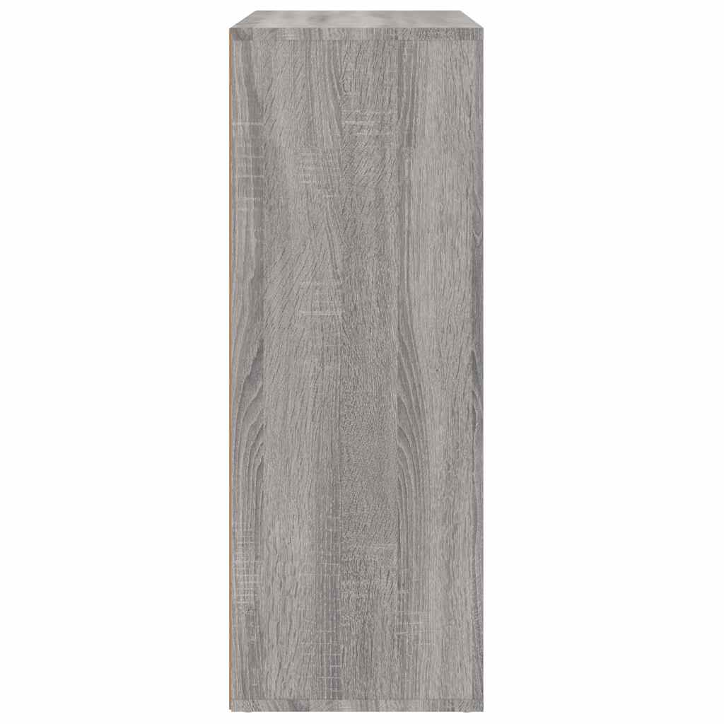 Ντουλάπι Γκρι Sonoma 60x31x84 εκ. από Επεξεργασμένο Ξύλο - Pakobazaar