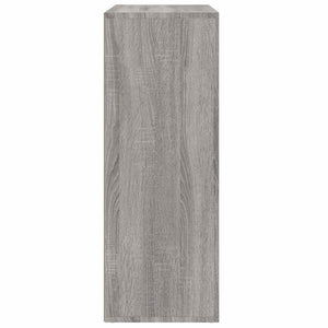 Ντουλάπι Γκρι Sonoma 60x31x84 εκ. από Επεξεργασμένο Ξύλο - Pakobazaar