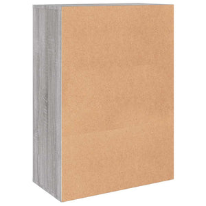 Ντουλάπι Γκρι Sonoma 60x31x84 εκ. από Επεξεργασμένο Ξύλο - Pakobazaar
