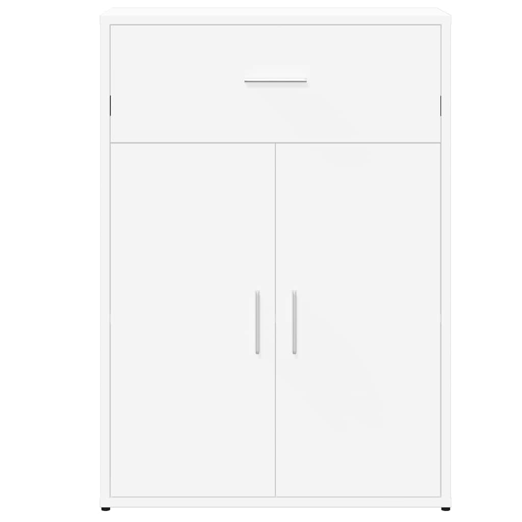 Βοηθητικό Ντουλάπι Λευκό 60x30x84 εκ. από Επεξεργασμένο Ξύλο - Pakobazaar