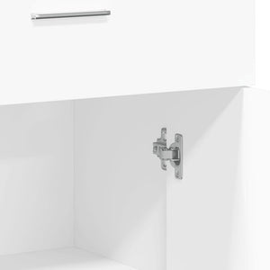 Βοηθητικό Ντουλάπι Λευκό 60x30x84 εκ. από Επεξεργασμένο Ξύλο - Pakobazaar