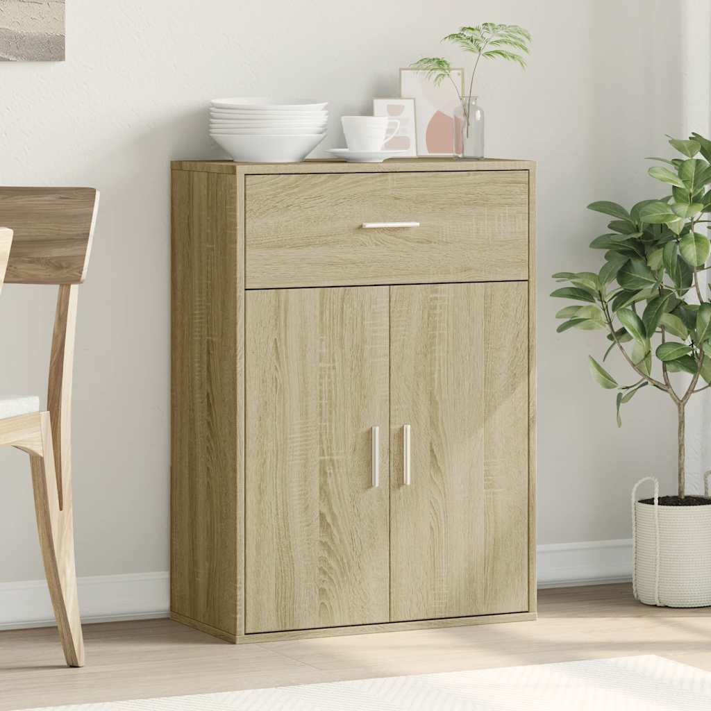 Βοηθητικό Ντουλάπι Sonoma Δρυς 60x30x84 εκ. Επεξεργασμένο Ξύλο