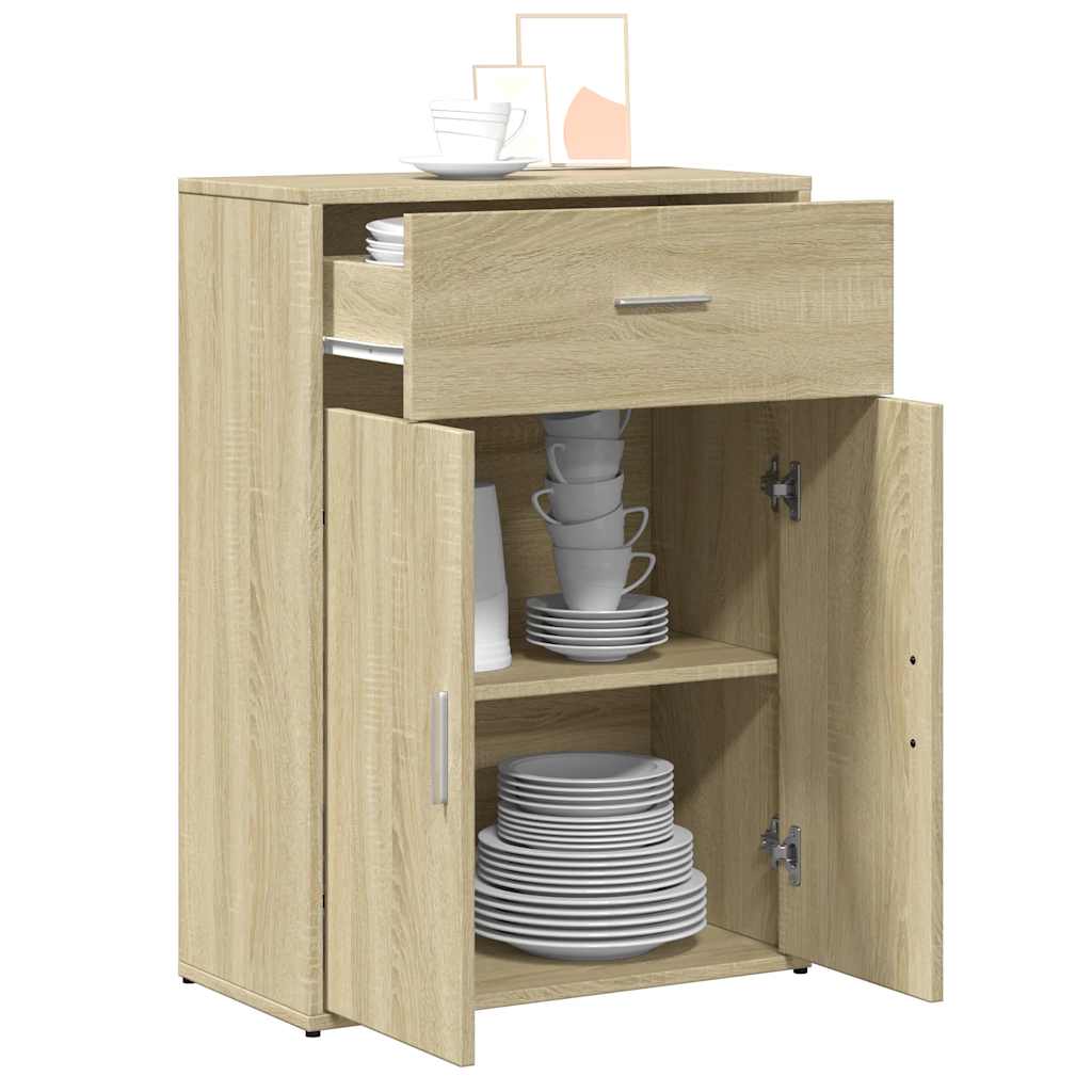 Βοηθητικό Ντουλάπι Sonoma Δρυς 60x30x84 εκ. Επεξεργασμένο Ξύλο