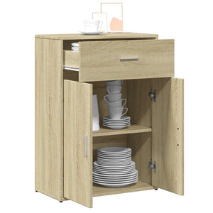 Βοηθητικό Ντουλάπι Sonoma Δρυς 60x30x84 εκ. Επεξεργασμένο Ξύλο