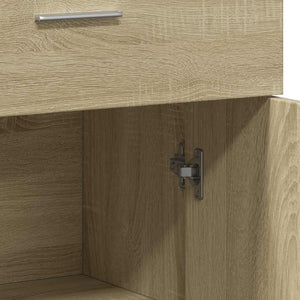 Βοηθητικό Ντουλάπι Sonoma Δρυς 60x30x84 εκ. Επεξεργασμένο Ξύλο