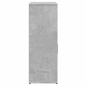 Ντουλάπι Γκρι Σκυροδέματος 60x30x84 εκ. Επεξεργασμένο Ξύλο