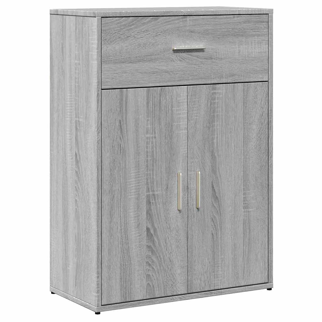 Ντουλάπι Γκρι Sonoma 60x30x84 εκ. από Επεξεργασμένο Ξύλο