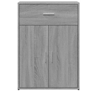 Ντουλάπι Γκρι Sonoma 60x30x84 εκ. από Επεξεργασμένο Ξύλο