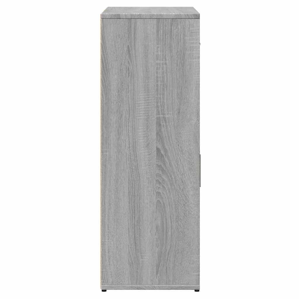 Ντουλάπι Γκρι Sonoma 60x30x84 εκ. από Επεξεργασμένο Ξύλο