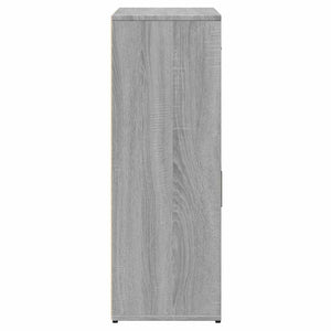 Ντουλάπι Γκρι Sonoma 60x30x84 εκ. από Επεξεργασμένο Ξύλο