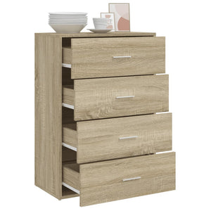 Ντουλάπι Sonoma Δρυς 60x31x84 εκ. Επεξεργασμένο Ξύλο