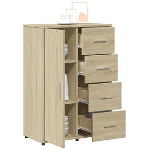 Ντουλάπι Sonoma Δρυς 60x31x84 εκ. Επεξεργασμένο Ξύλο - Pakobazaar