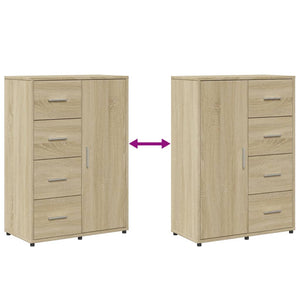 Ντουλάπι Sonoma Δρυς 60x31x84 εκ. Επεξεργασμένο Ξύλο - Pakobazaar
