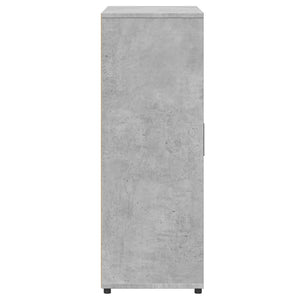 Ντουλάπι Γκρι Σκυροδέματος 60x31x84 εκ. Επεξεργασμένο Ξύλο - Pakobazaar