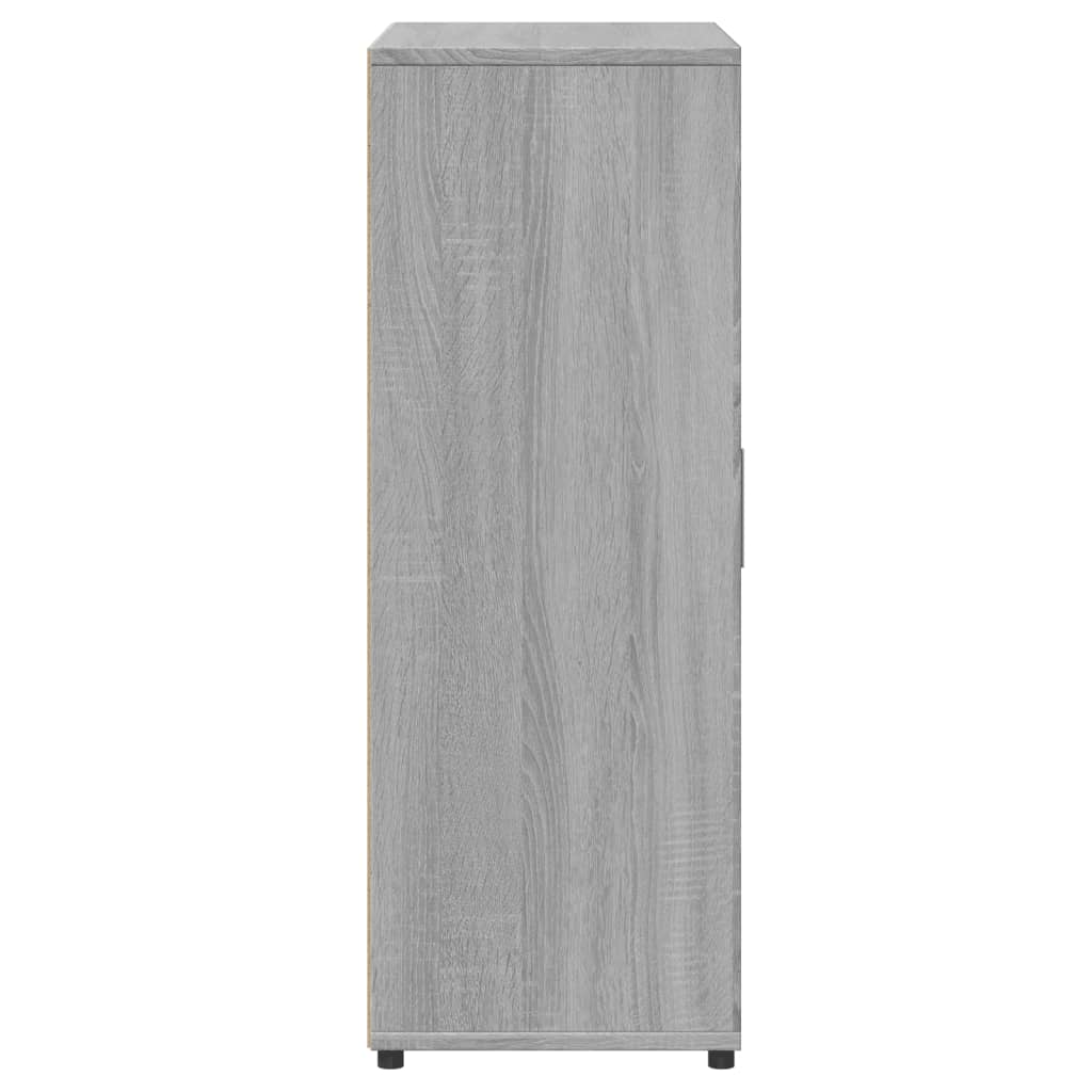 Ντουλάπι Γκρι Sonoma 60x31x84 εκ. από Επεξεργασμένο Ξύλο