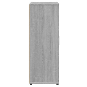 Ντουλάπι Γκρι Sonoma 60x31x84 εκ. από Επεξεργασμένο Ξύλο