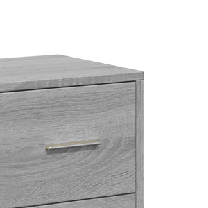 Ντουλάπι Γκρι Sonoma 60x31x84 εκ. από Επεξεργασμένο Ξύλο