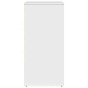 Ραφιέρα Λευκή 79 x 38 x 80 εκ. από Επεξεργασμένο Ξύλο - Pakobazaar