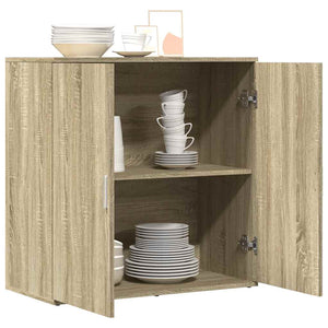 Ντουλάπι Sonoma Δρυς 79x38x80 εκ. Επεξεργασμένο Ξύλο - Pakobazaar