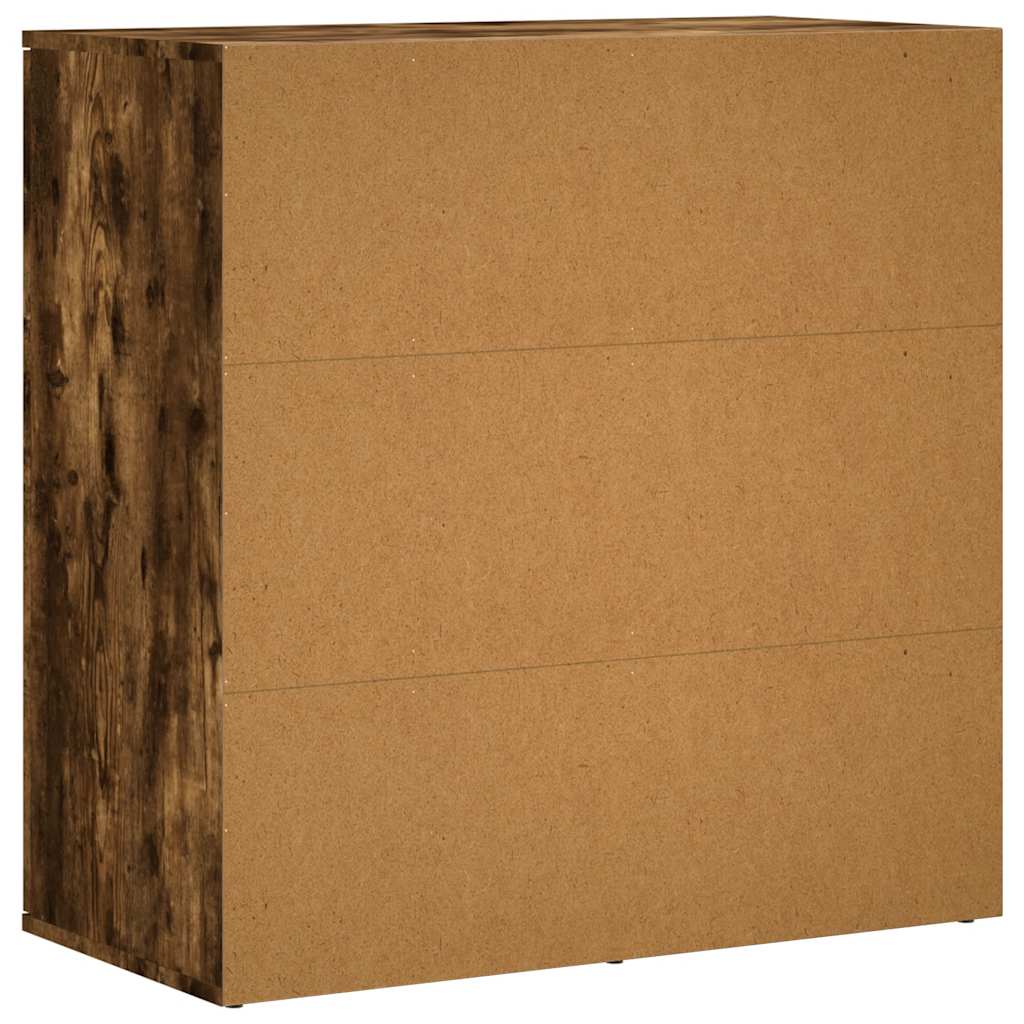 Βοηθητικό Ντουλάπι Καπνιστή Δρυς 79x38x80εκ. Επεξεργασμένο Ξύλο