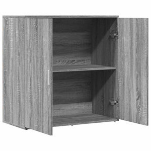 Μπουφές Γκρι Sonoma 79x38x80 εκ. από Επεξεργασμένο Ξύλο