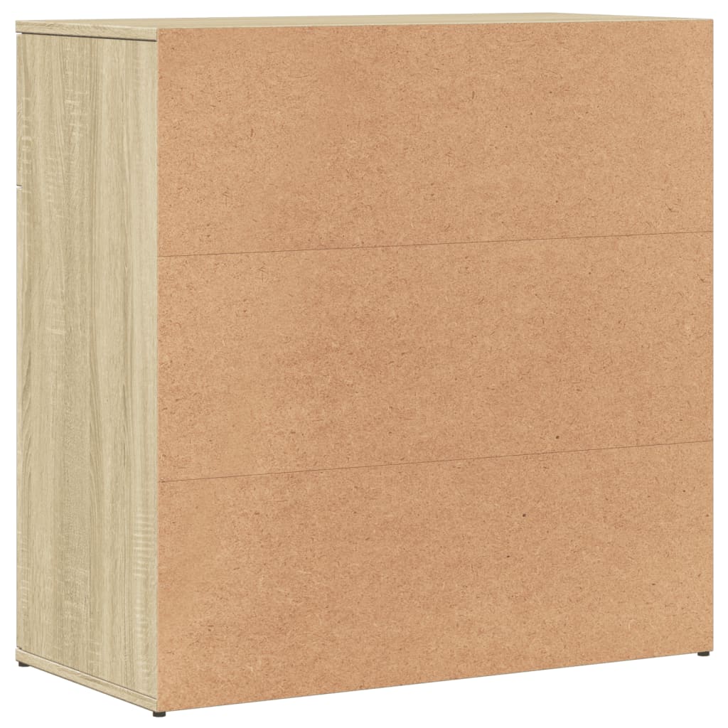 Ντουλάπι Sonoma Δρυς 79x38x80 εκ. Επεξεργασμένο Ξύλο - Pakobazaar