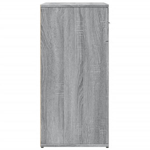 Μπουφές Γκρι Sonoma 79x38x80 εκ. από Επεξεργασμένο Ξύλο - Pakobazaar