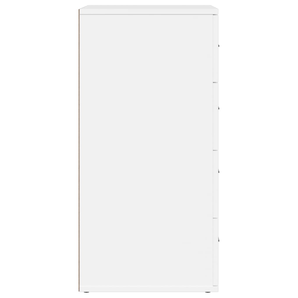 Βοηθητικό Ντουλάπι Λευκή 60 x 39 x 80 εκ. Επεξεργασμένο Ξύλο - Pakobazaar
