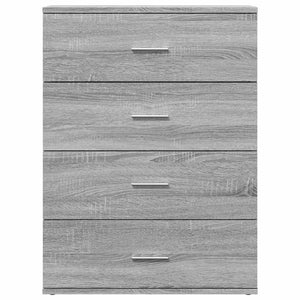 Μπουφές Γκρι Sonoma 60x39x80 εκ. από Επεξεργασμένο Ξύλο