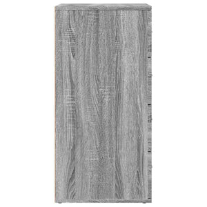 Μπουφές Γκρι Sonoma 60x39x80 εκ. από Επεξεργασμένο Ξύλο