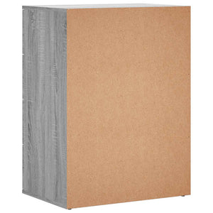 Μπουφές Γκρι Sonoma 60x39x80 εκ. από Επεξεργασμένο Ξύλο