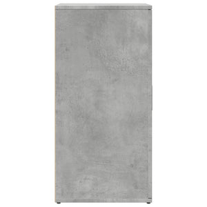 Ντουλάπι Γκρι Σκυροδέματος 59x39x80 εκ. Επεξεργασμένο Ξύλο