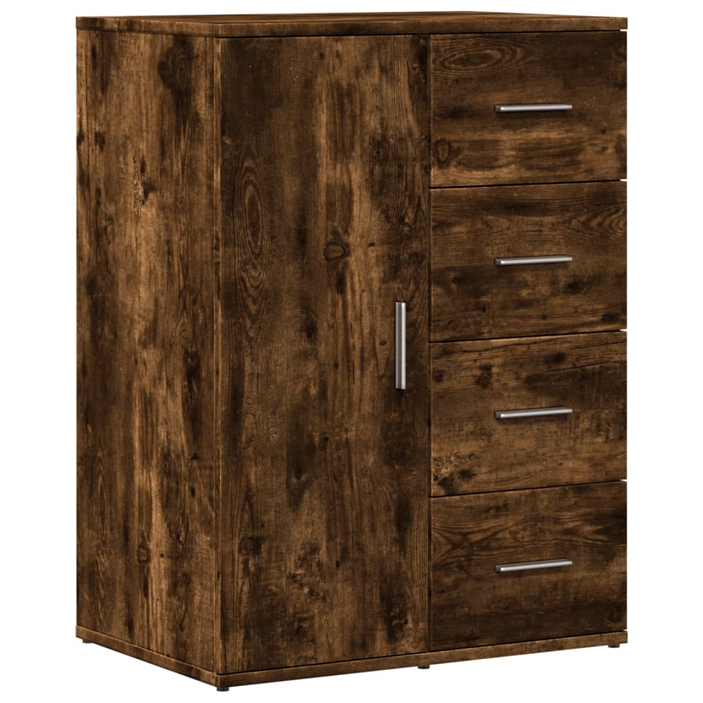 Βοηθητικό Ντουλάπι Καπνιστή Δρυς 59x39x80εκ. Επεξεργασμένο Ξύλο