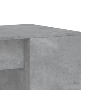 Γραφείο Γκρι Σκυροδέματος 102 x 50 x 75 εκ. Επεξεργασμένο Ξύλο - Pakobazaar