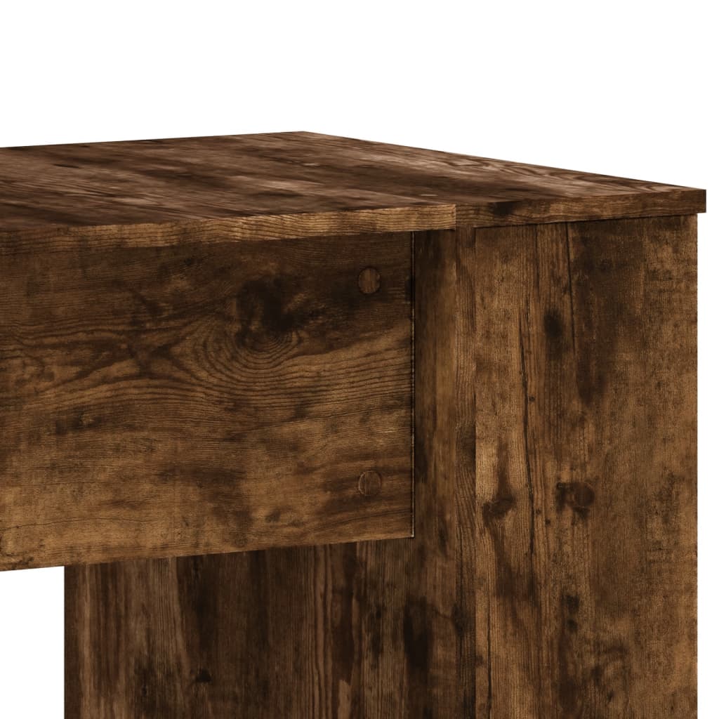 Γραφείο Καπνιστή Δρυς 140 x 50 x 75 εκ. από Επεξεργασμένο Ξύλο - Pakobazaar