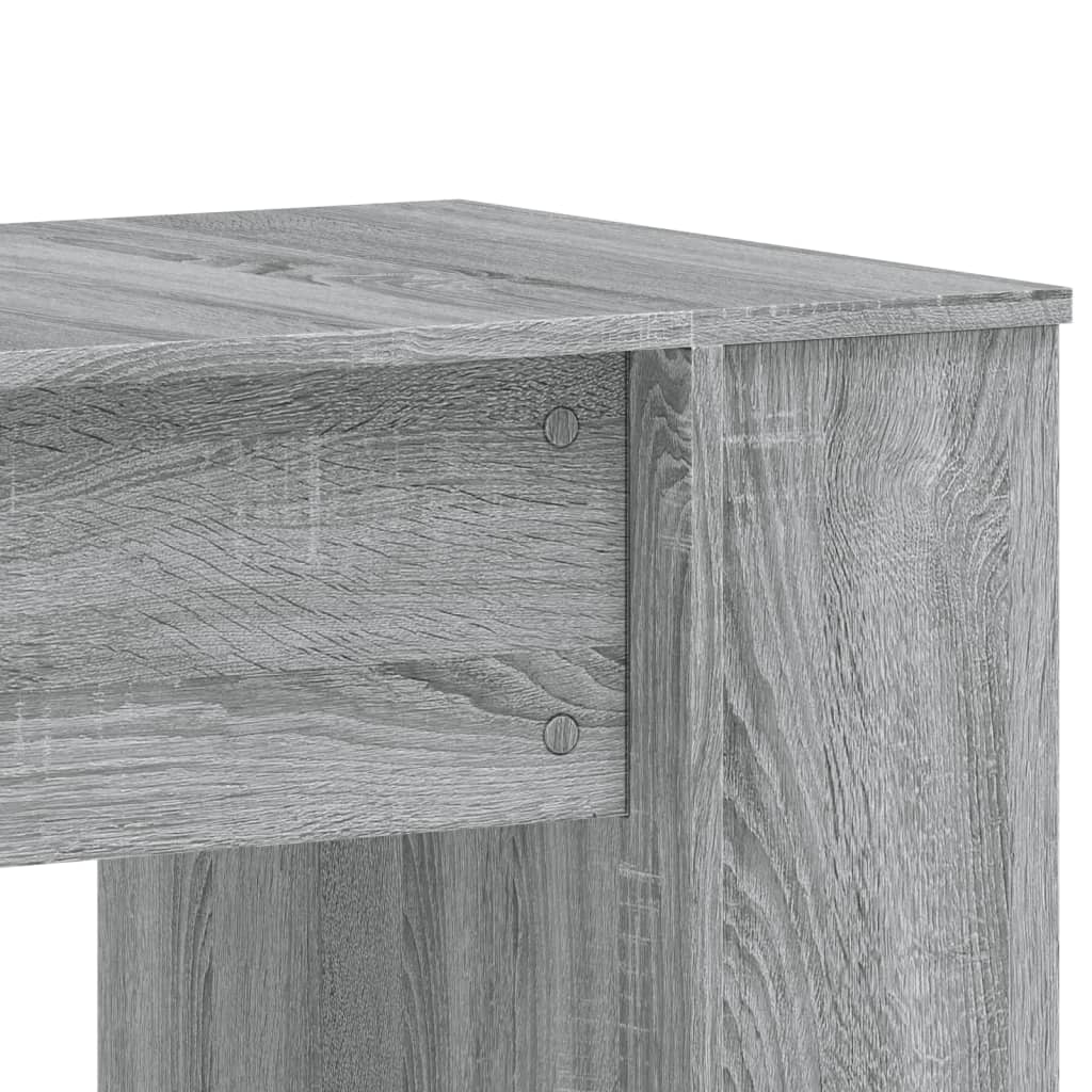 Γραφείο Γκρι Sonoma 140 x 50 x 75 εκ. από Επεξεργασμένο Ξύλο