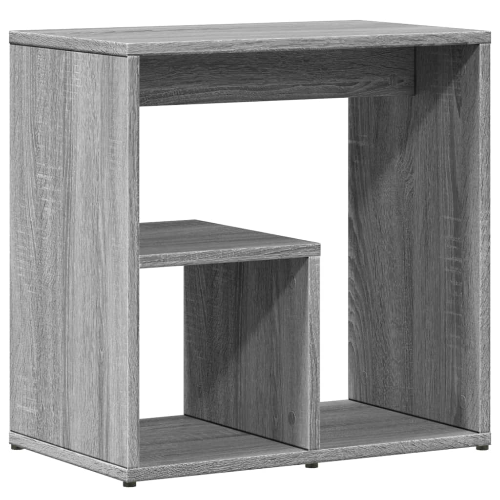 Βοηθητικό Τραπέζι Γκρι Sonoma 50x30x50 εκ. Επεξεργασμένο Ξύλο
